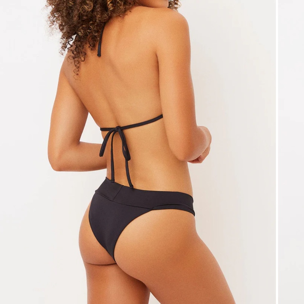 Frankie’s Bikinis Nick bottom in black